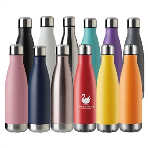 17oz Sport Water Bottle Vacuum Insulated Stainless Steel Sport Water Bottle Leak-Proof Double Wall